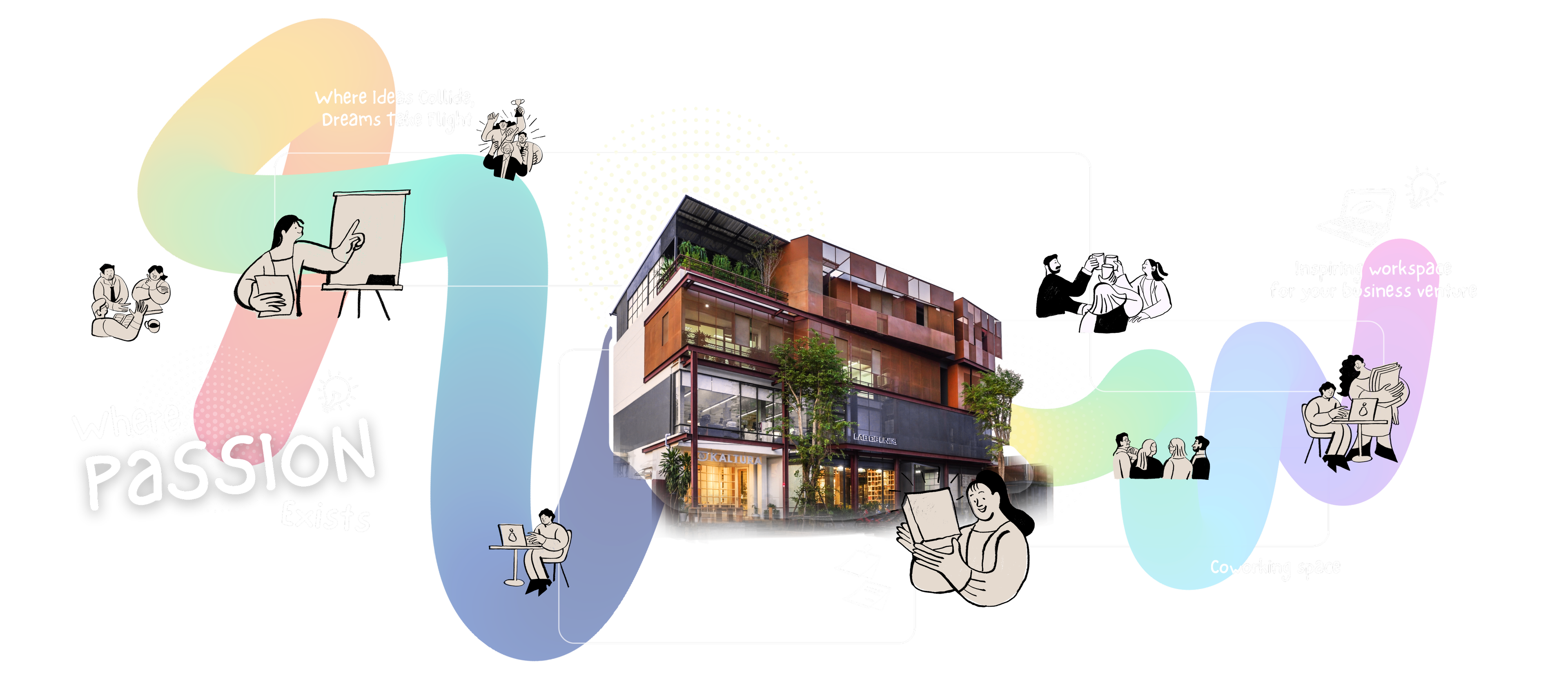 LABDELINES Building - Where Ideas Collide, Dreams Take Flight